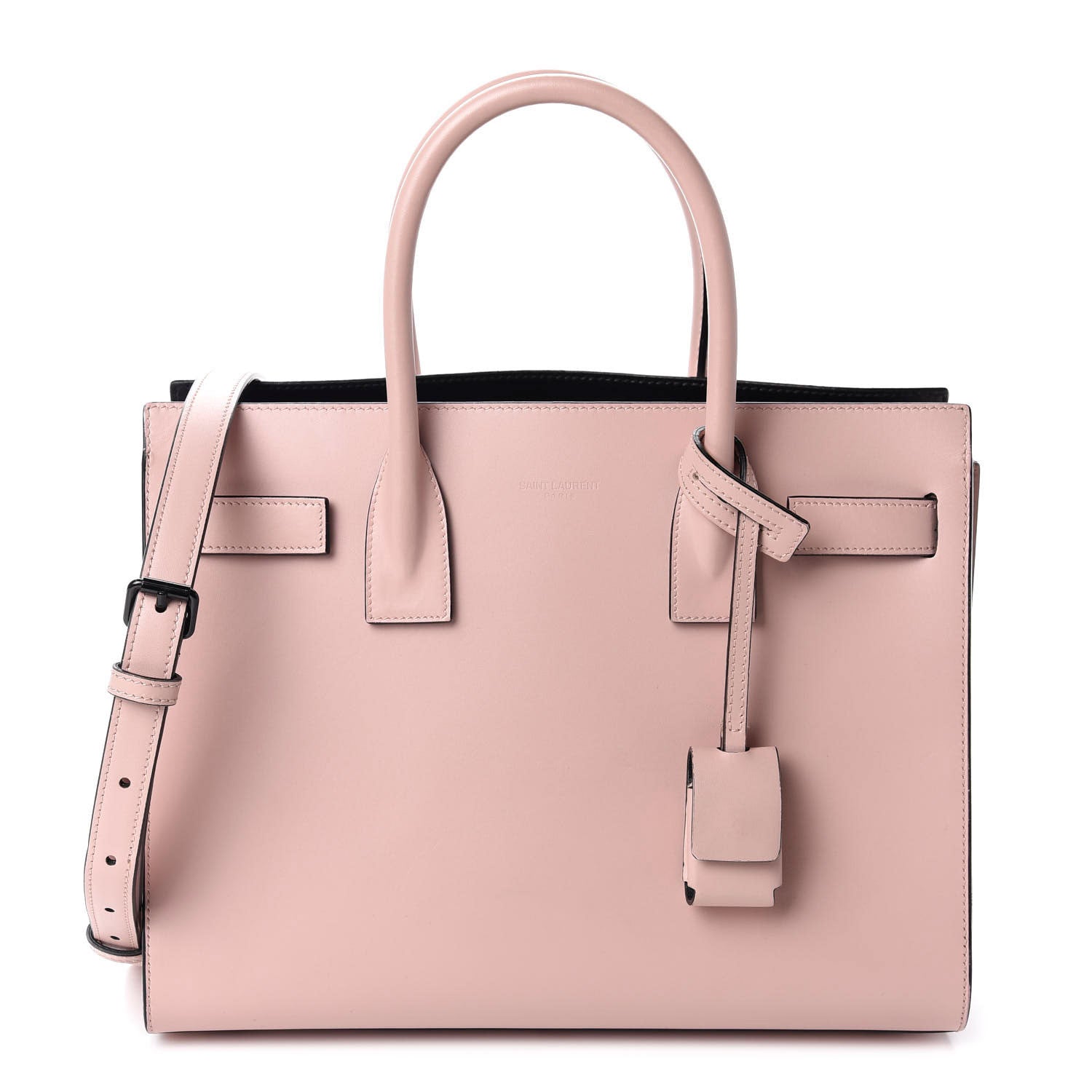 Saint Laurent Smooth Calfskin Baby Sac De Jour Pale Pink 1 of 9