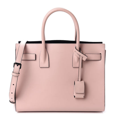 Saint Laurent Smooth Calfskin Baby Sac De Jour Pale Pink 1 of 9
