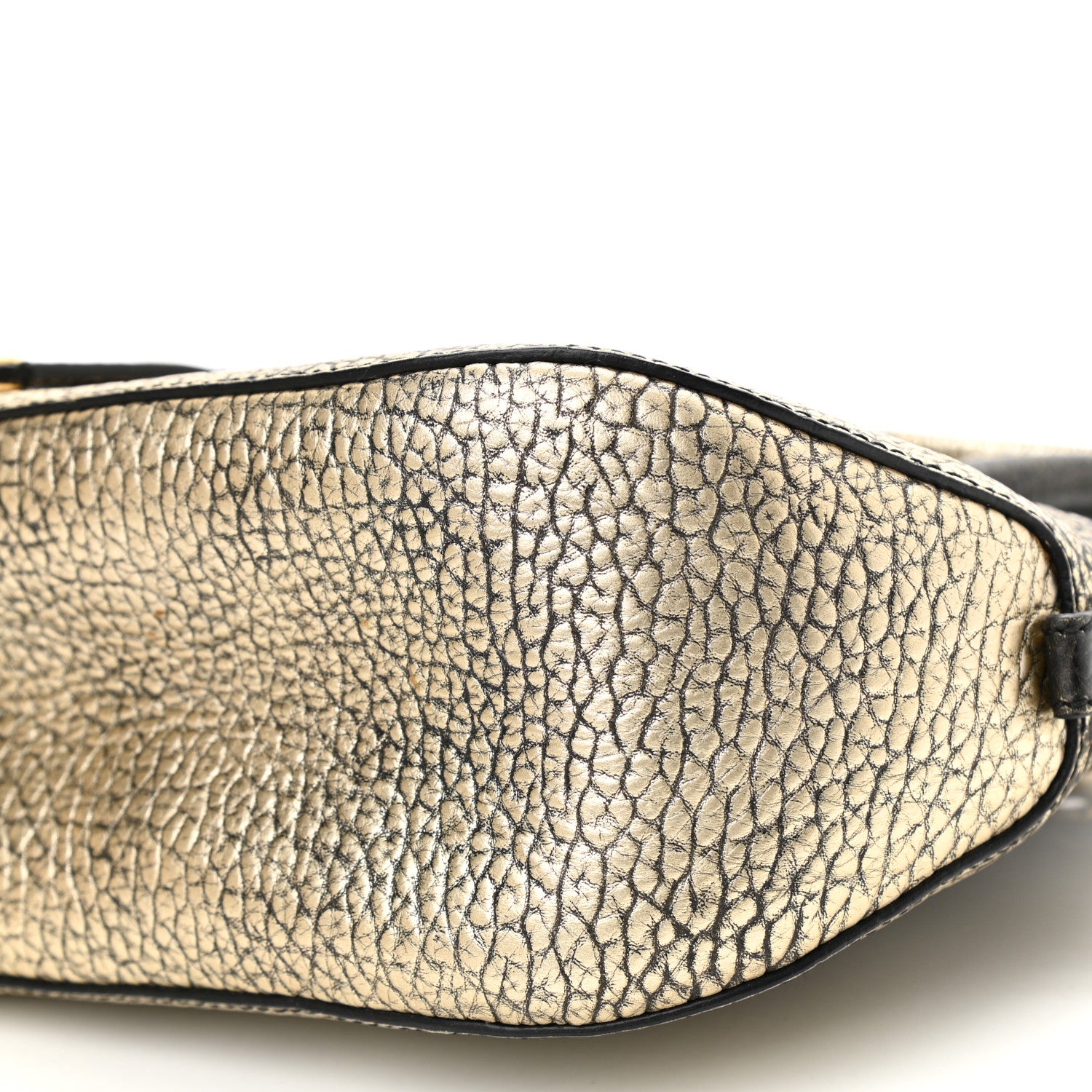 Burberry Heritage Grain Small Orchard Bowling Bag Black 7 of 7