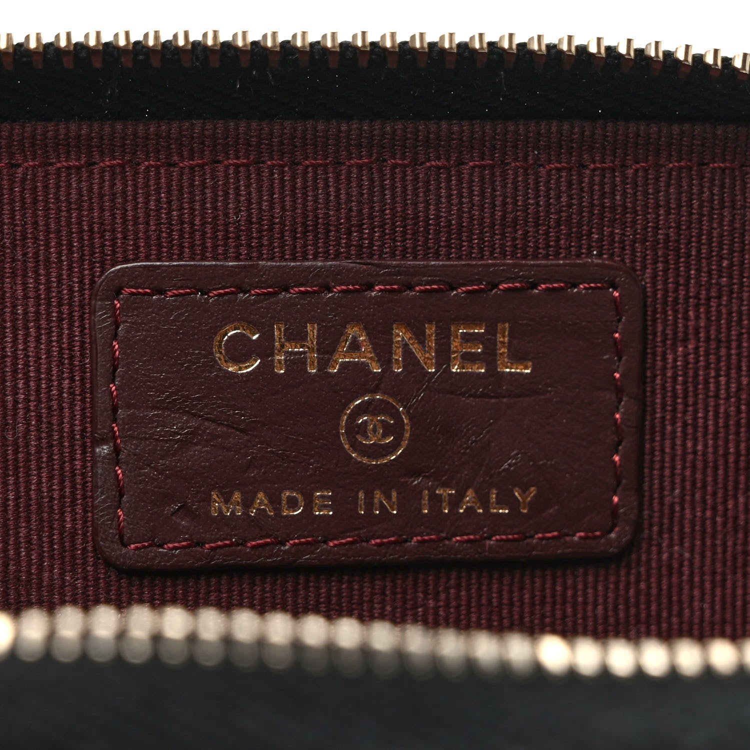 Chanel Caviar Quilted Zipped Key Holder Case Black 6 of 8