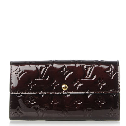 Louis Vuitton Vernis Sarah Wallet Amarante 1 of 8