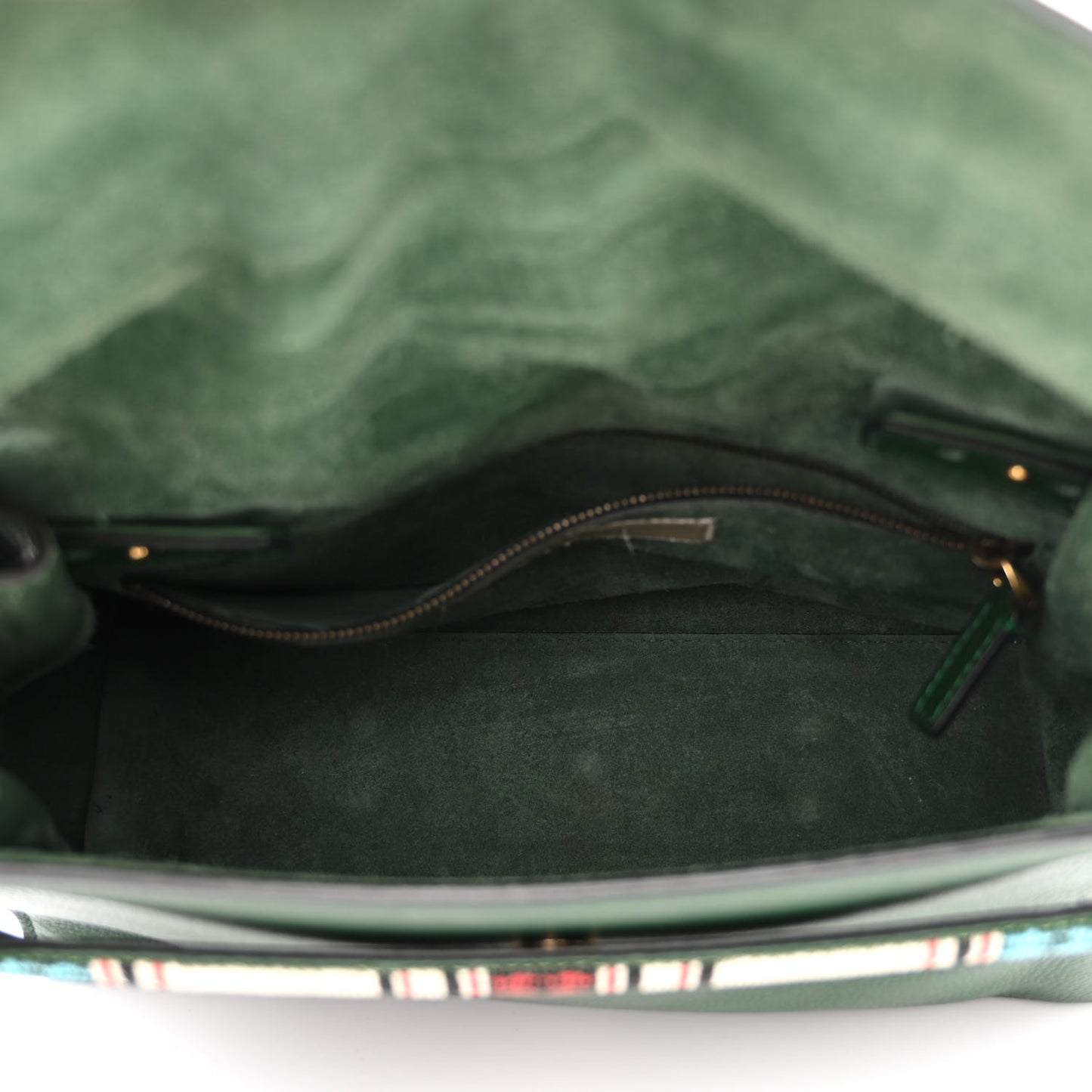 Pebbled Calfskin Beaded Medium My Rockstud Frame Bag Green