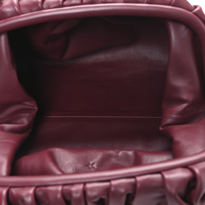 Bottega Veneta Smooth Butter Calf The Pouch Oversized Clutch Bordeaux 5 of 11