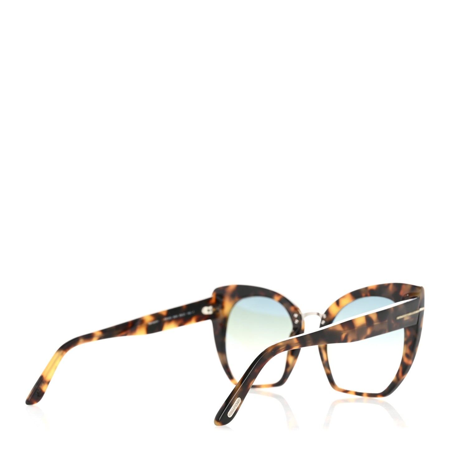 Samantha Cat Eye Sunglasses TF553 Tortoise