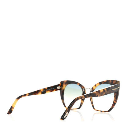 Tom Ford Samantha Cat Eye Sunglasses TF553 Tortoise 4 of 9