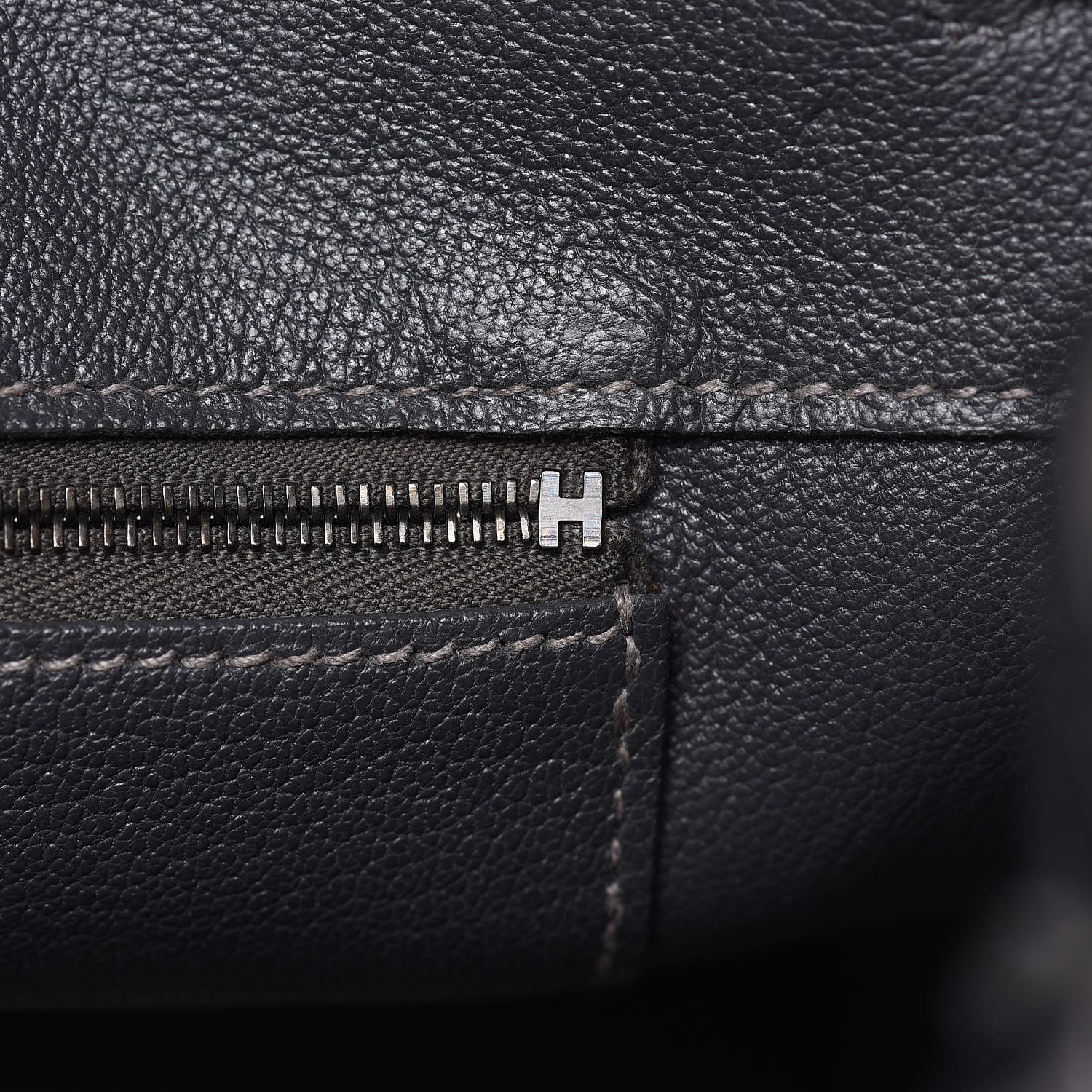 Hermes Taurillon Clemence Birkin 35 Graphite 8 of 35