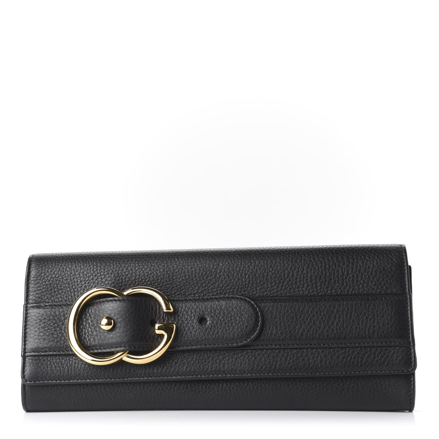 Gucci Calfskin Broadway Clutch Black 1 of 9