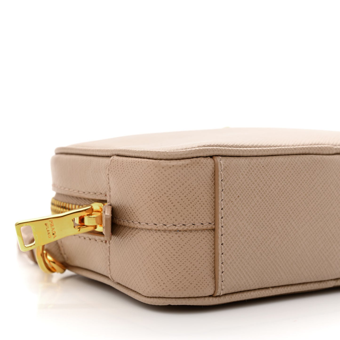 Saffiano Mini Camera Crossbody Cammeo