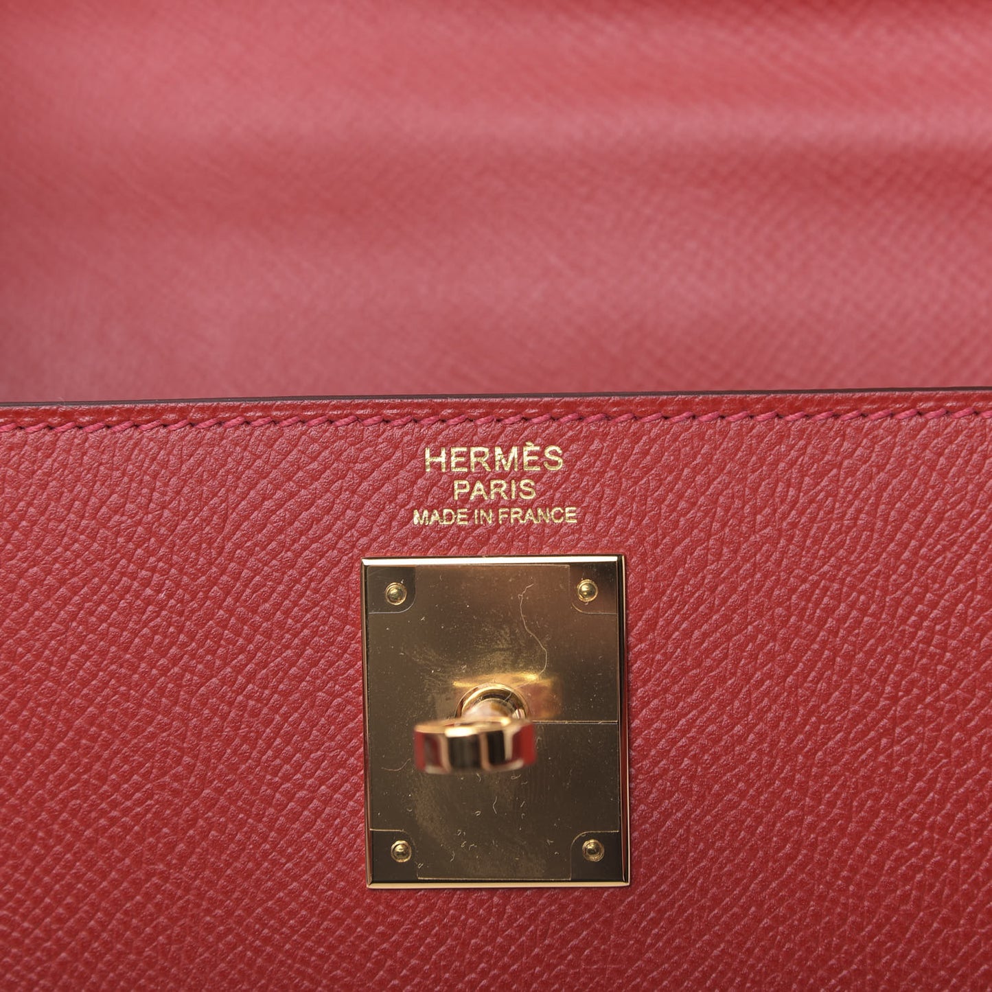 Epsom Kelly Sellier 32 Rouge Casaque