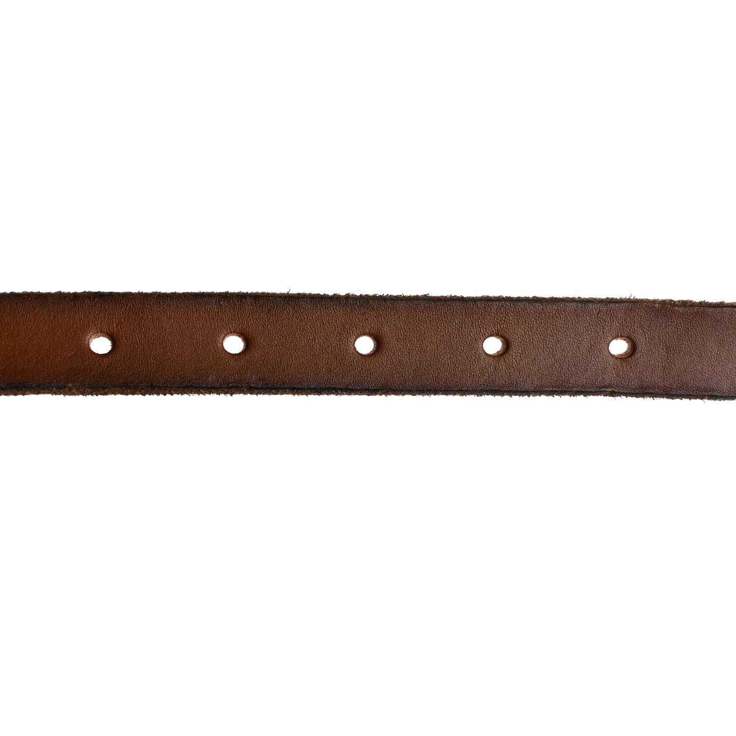 Gucci Faded Calfskin Double G 20mm Belt 80 32 Cuir 4 of 6
