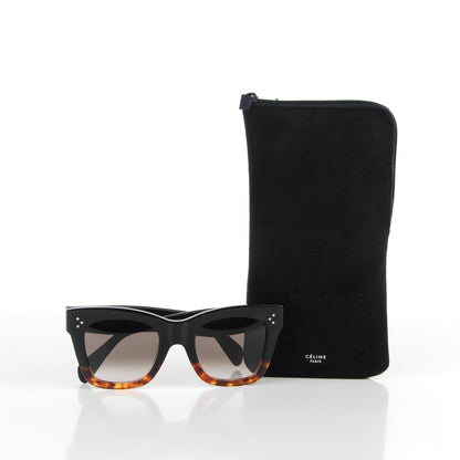 Celine Catherine Sunglasses CL 41098/F/S Black Havana 6 of 6