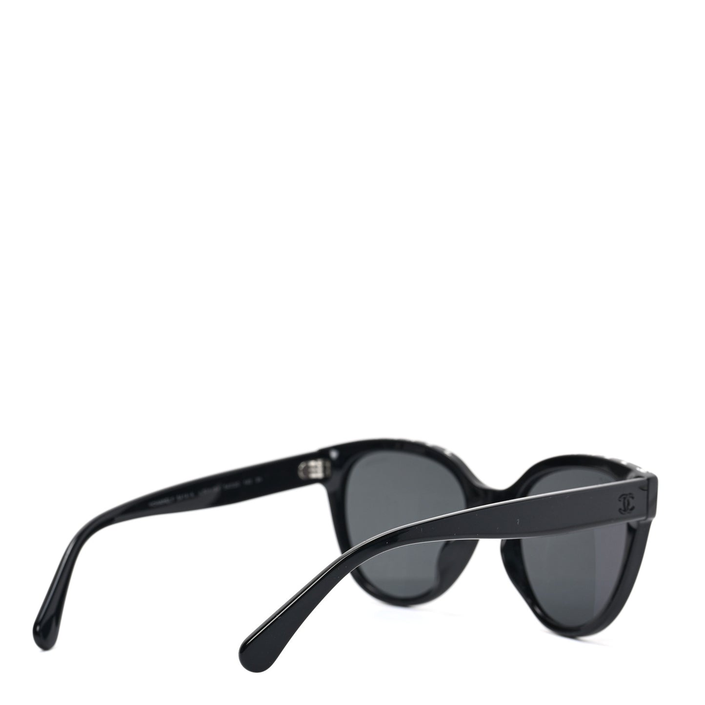 Acetate CC Butterfly Sunglasses 5414-A Black