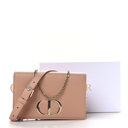Christian Dior Calfskin 30 Montaigne 2 in 1 Pouch Beige 12 of 12