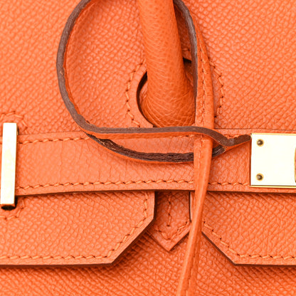 Hermes Epsom Birkin 35 Orange 15 of 16