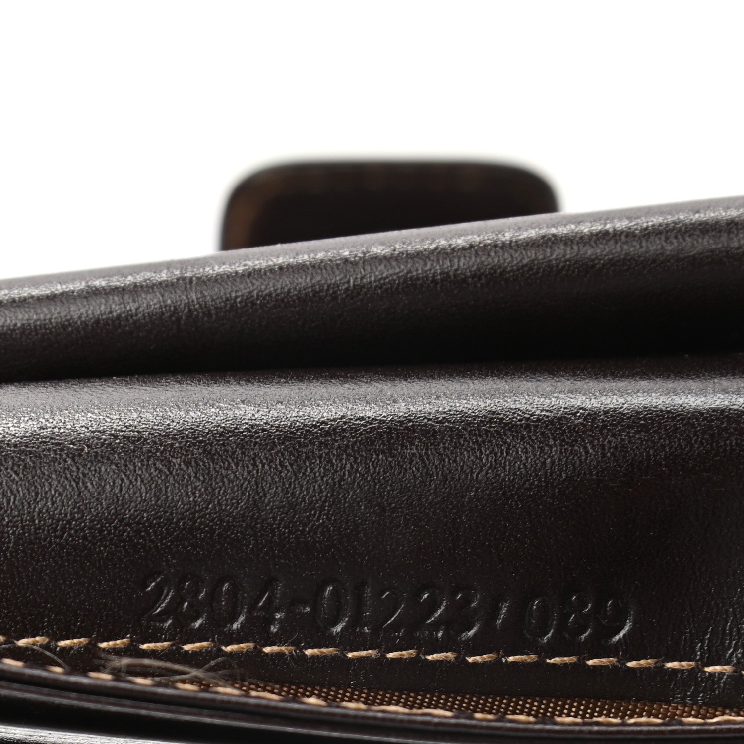 Fendi Zucca Compact Round Wallet Tobacco 7 of 7