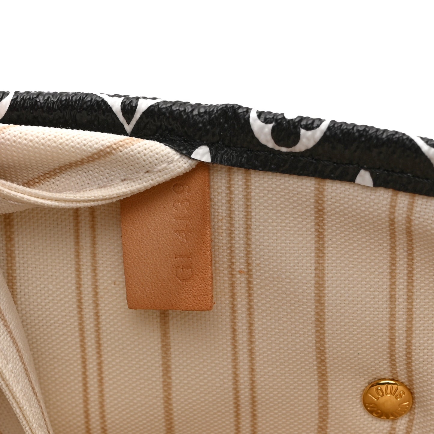 Monogram Giant Jungle Neverfull MM Ivory