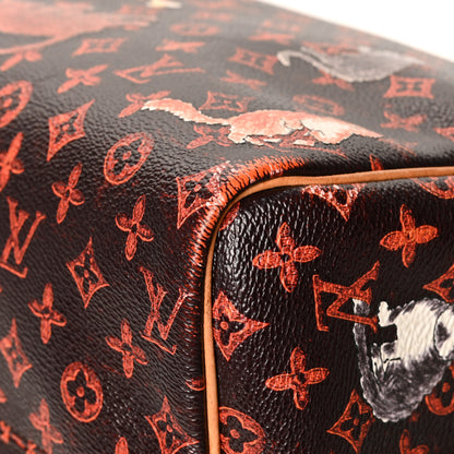 Louis Vuitton Catogram Speedy Bandouliere 30 Marron 13 of 17