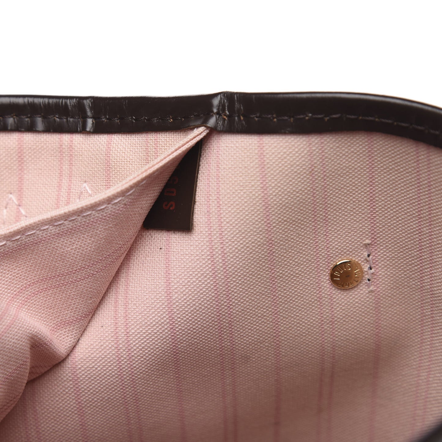 Damier Ebene Neo Neverfull MM Rose Ballerine