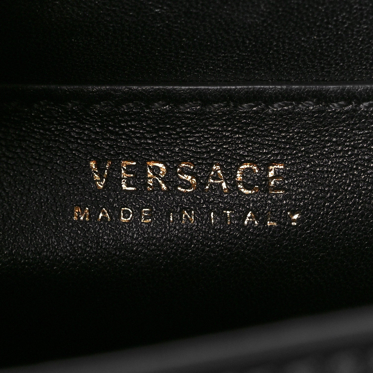 Versace Grained Calfskin Small La Medusa Top Handle Bag Black 6 of 8