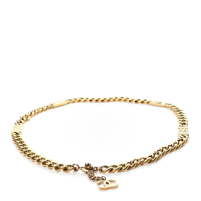 Chanel Crystal CC Cuba Chain Belt Gold 2 of 4
