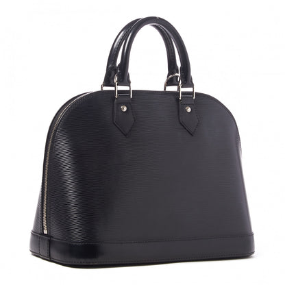 Louis Vuitton Epi Alma PM Black 2 of 7