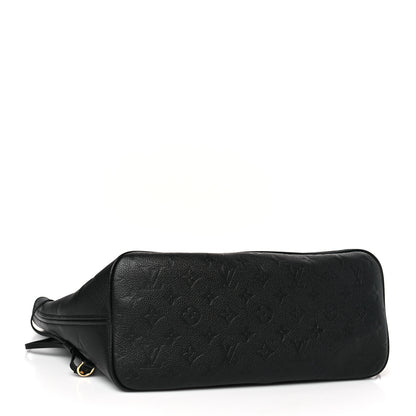 Louis Vuitton Empreinte Monogram Giant Neverfull MM Black 4 of 8