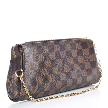 Louis Vuitton Damier Ebene Eva Clutch 3 of 10