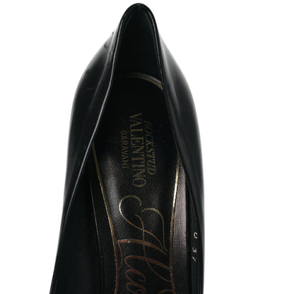 Valentino Garavani Kidskin Rockstud Alcove 110mm Pumps 37 Black 7 of 9