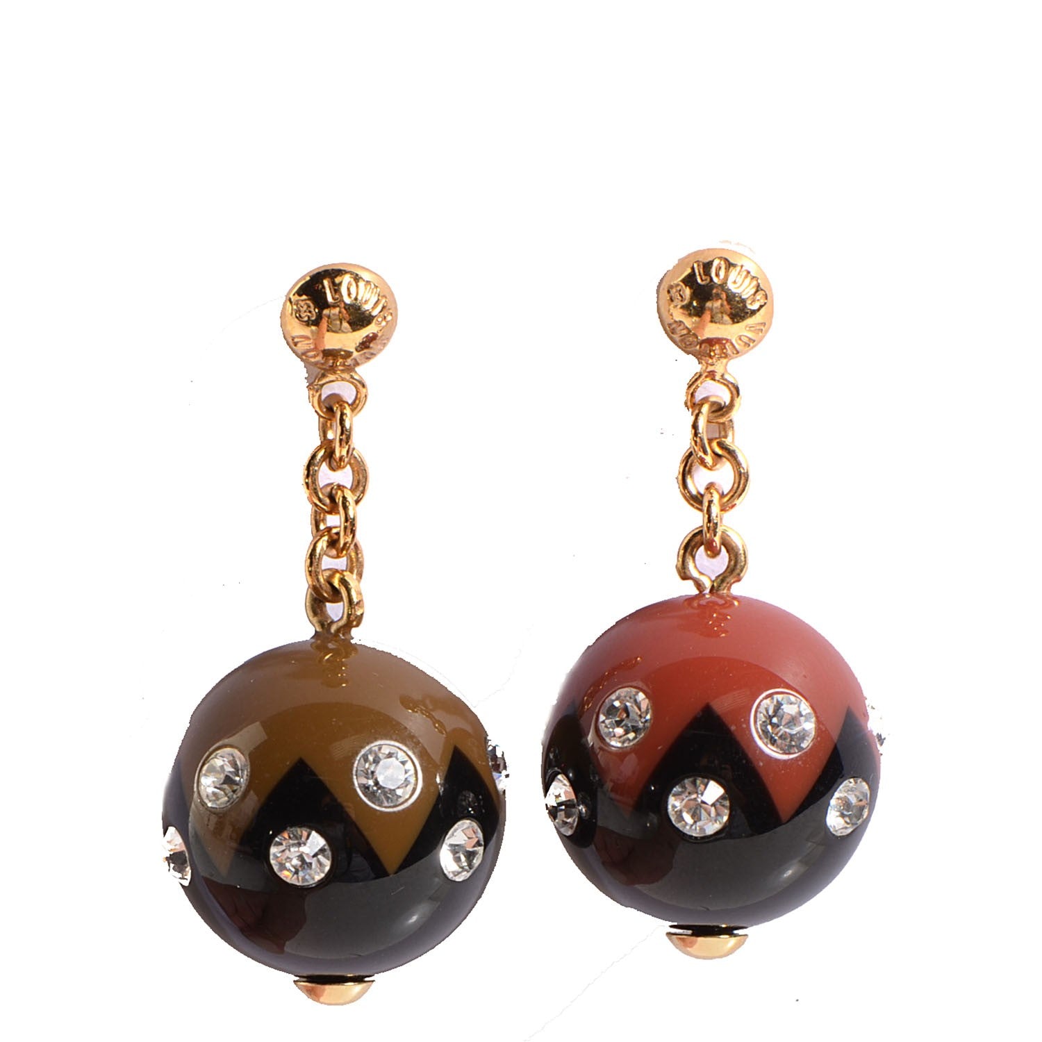 Louis Vuitton Magnetic Drop Earrings 1 of 3