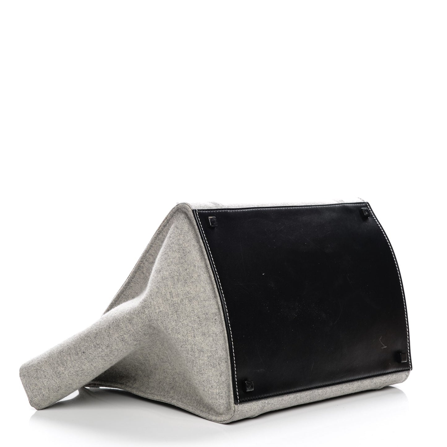 Felt Medium Phantom Luggage Pearl Grey