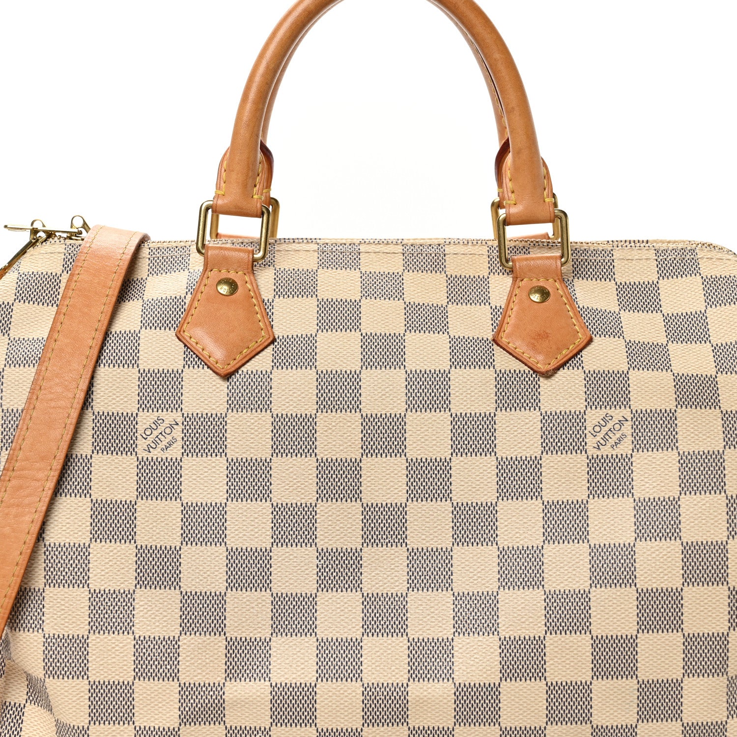 Louis Vuitton Damier Azur Speedy Bandouliere 30 8 of 11