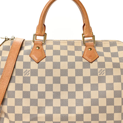 Louis Vuitton Damier Azur Speedy Bandouliere 30 8 of 11