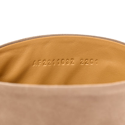 Hermes Suede Kelly Jumping Boots 35.5 Oak 8 of 13
