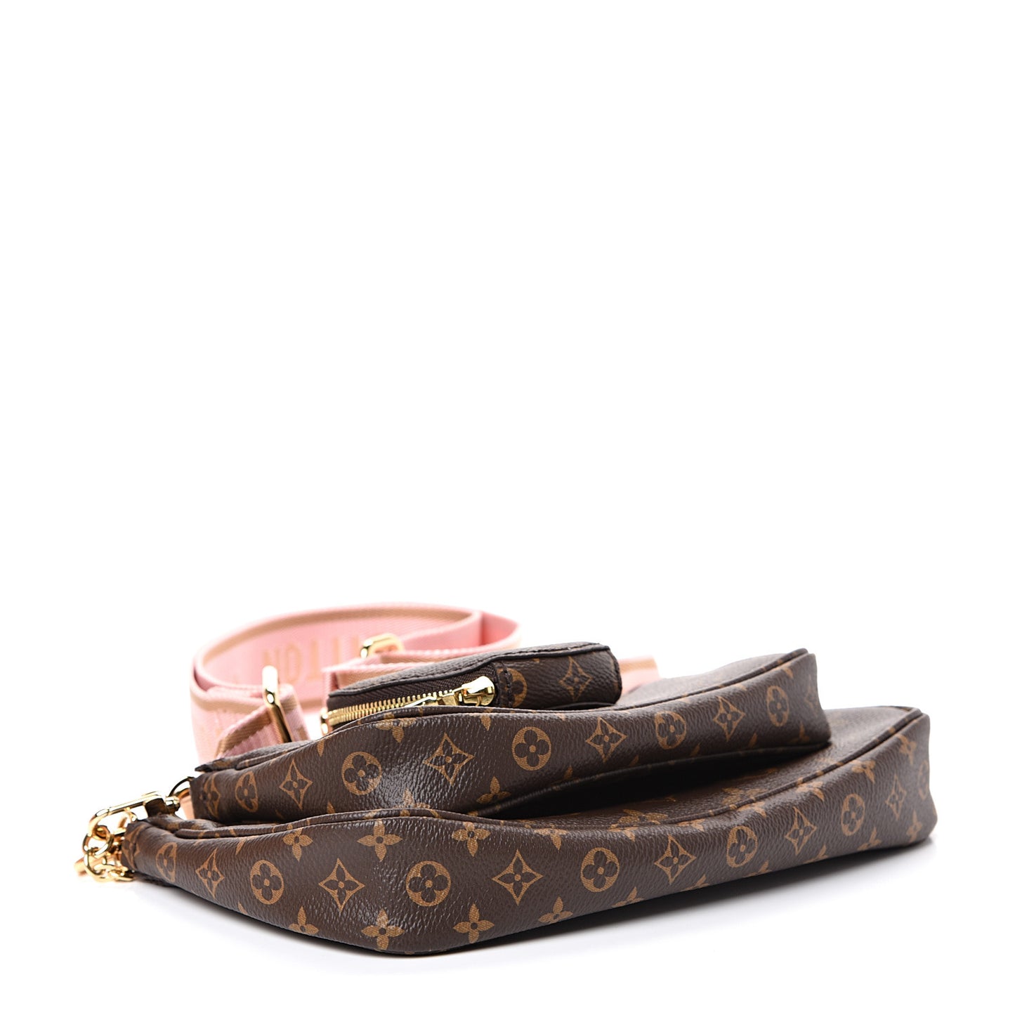 Monogram Multi Pochette Accessories Rose Clair
