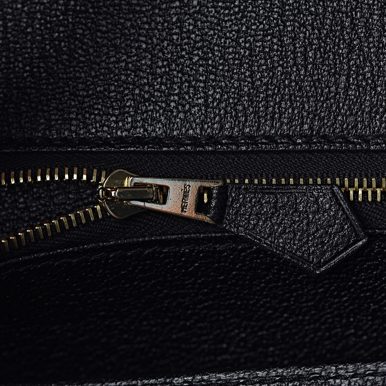 Hermes Taurillon Clemence Horseshoe Birkin 35 Rouge Casaque Black 14 of 40
