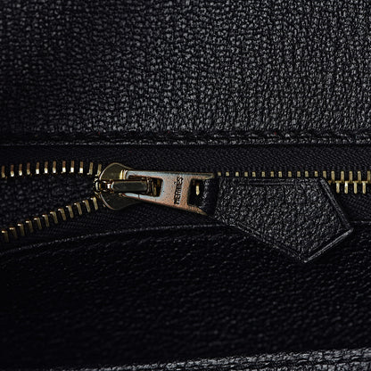 Hermes Taurillon Clemence Horseshoe Birkin 35 Rouge Casaque Black 14 of 40