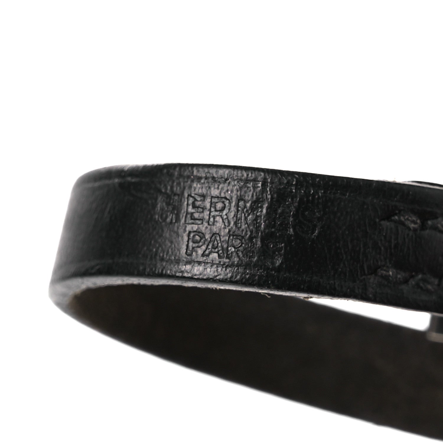 Hermes Swift Behapi Simple Tour Bracelet Black 6 of 9