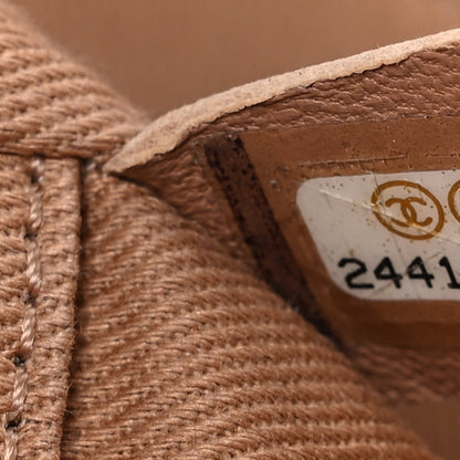 Chanel Canvas Small Deauville Tote Beige 6 of 16