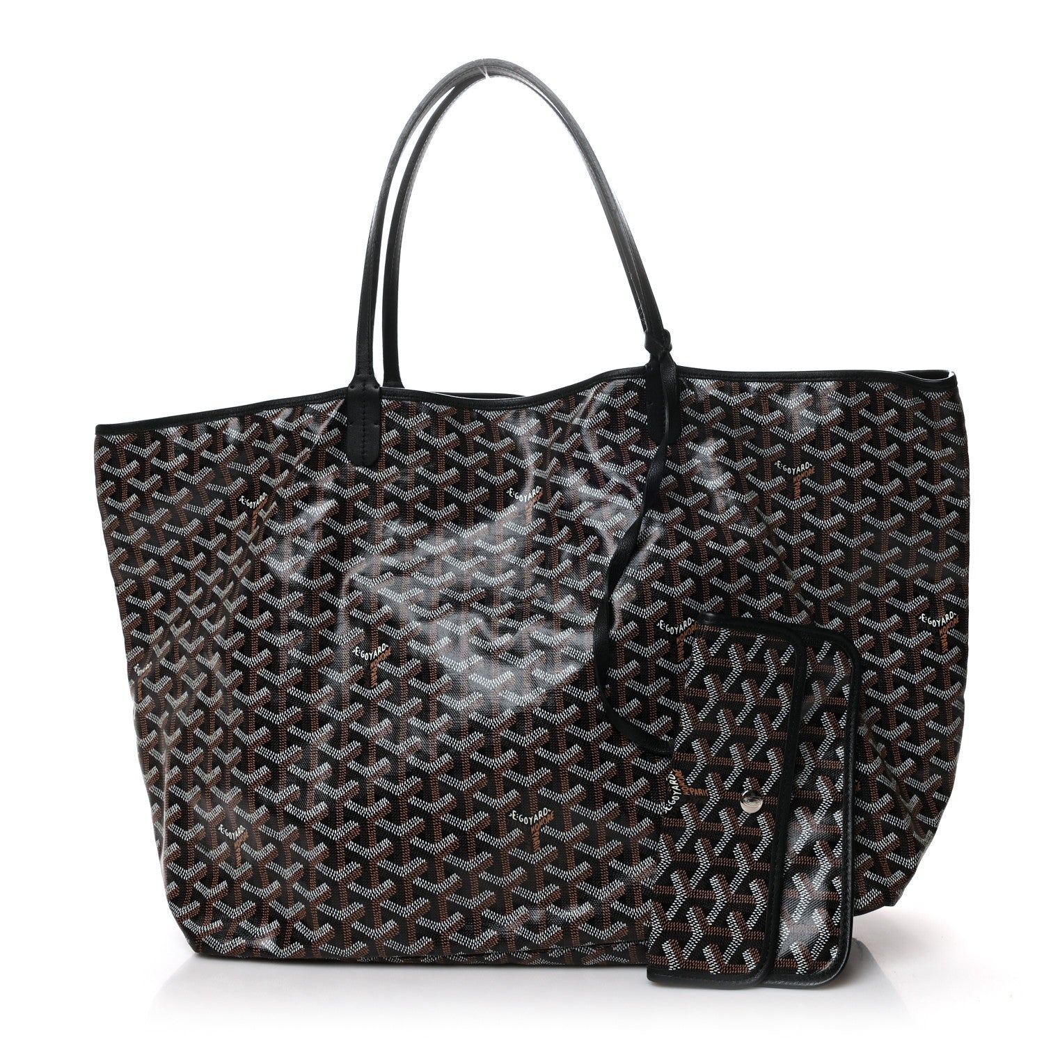 Goyard Goyardine Saint Louis GM Black 1 of 12