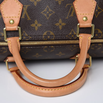 Louis Vuitton Monogram Speedy Bandouliere 35 8 of 14