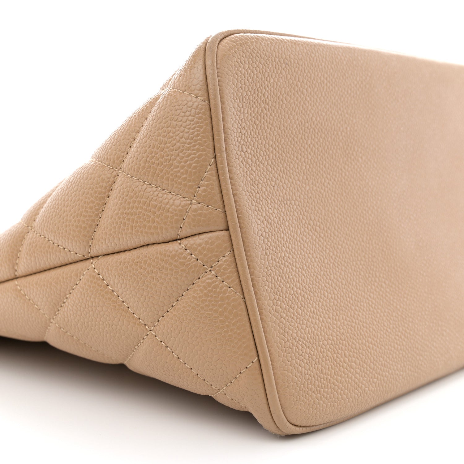 Chanel Caviar Quilted Medallion Tote Beige 10 of 13