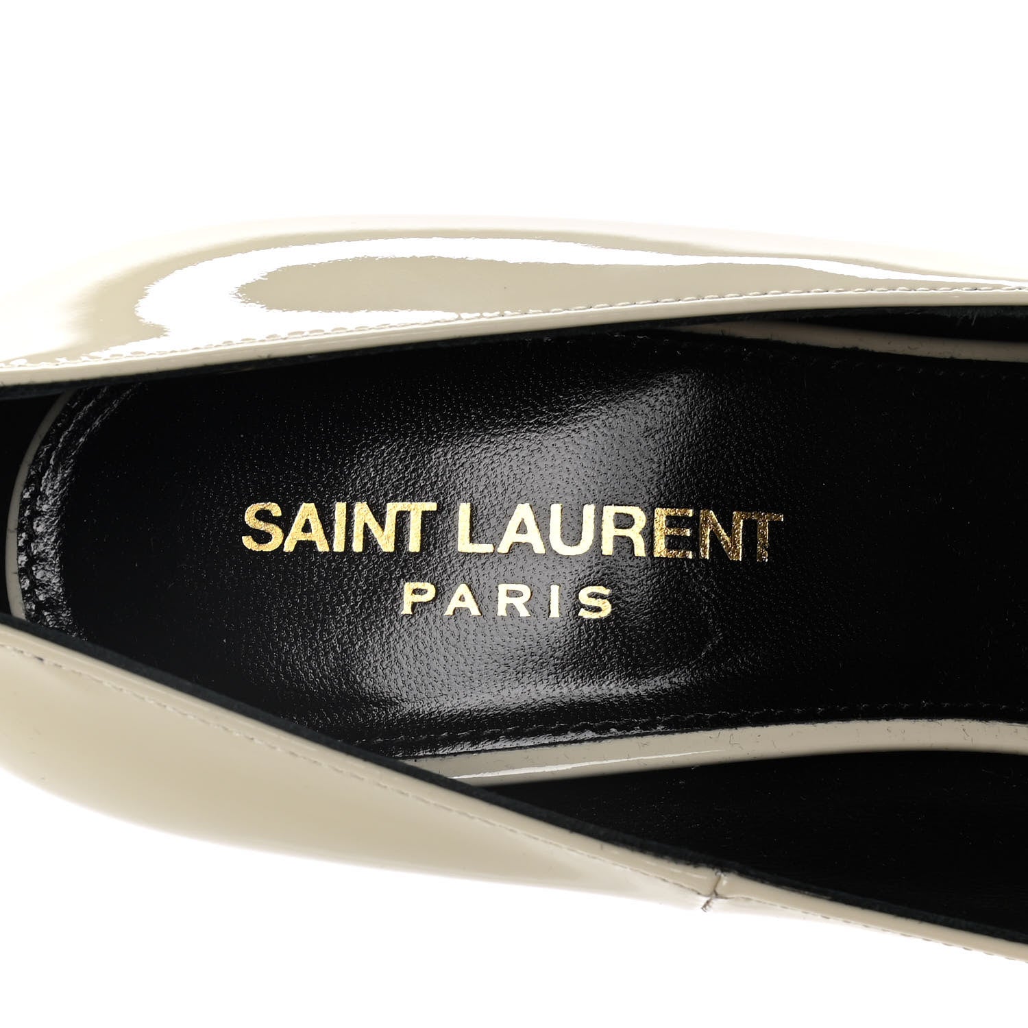 Saint Laurent Patent Opyum 110 Pumps 38.5 Neutro 7 of 11