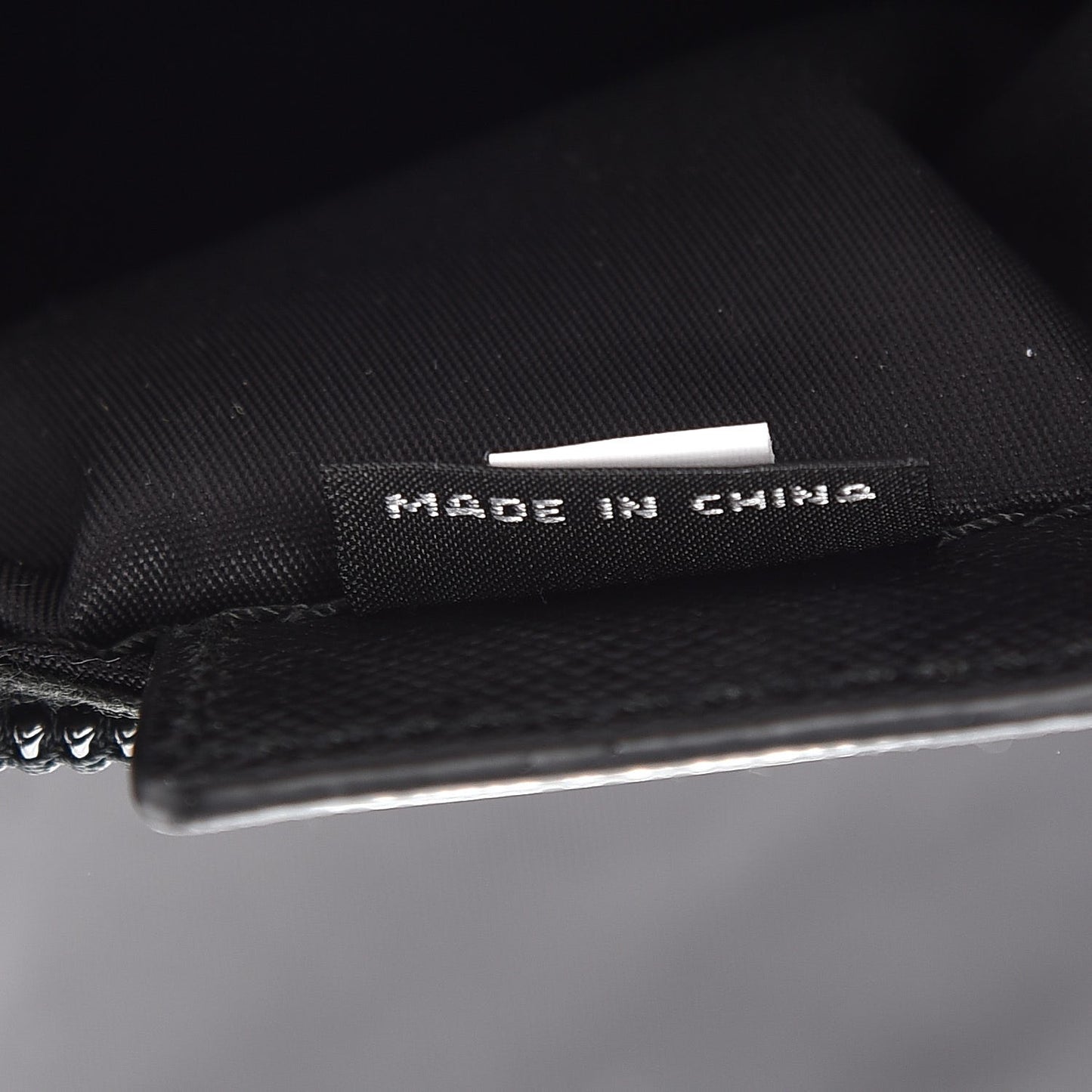 Nylon Tessuto Cosmetic Pouch Nero Black