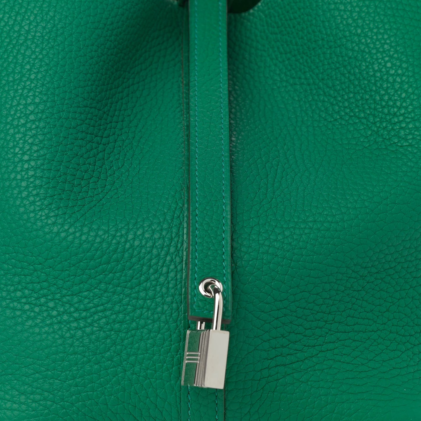Taurillon Clemence Picotin Lock 22 MM Vert Vertigo