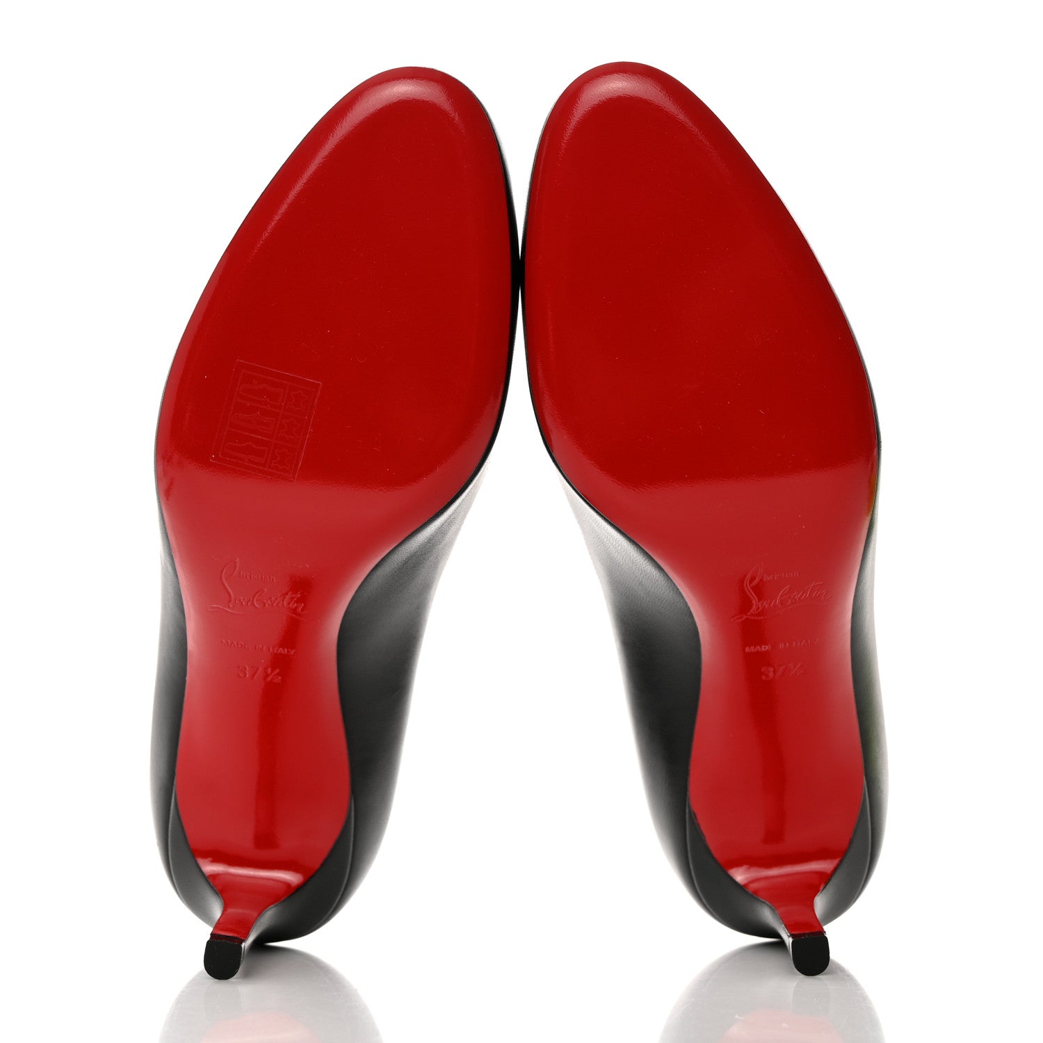 Christian Louboutin Kid Simple 70 Pumps 37.5 Black 5 of 8