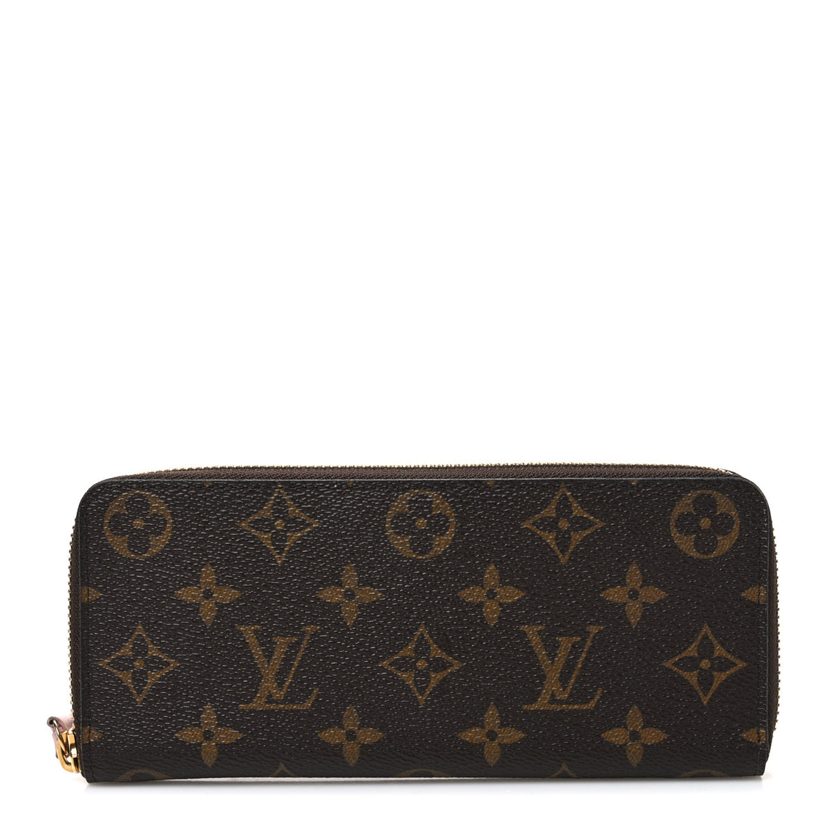 Louis Vuitton Monogram Clemence Wallet Rose Ballerine 1 of 7