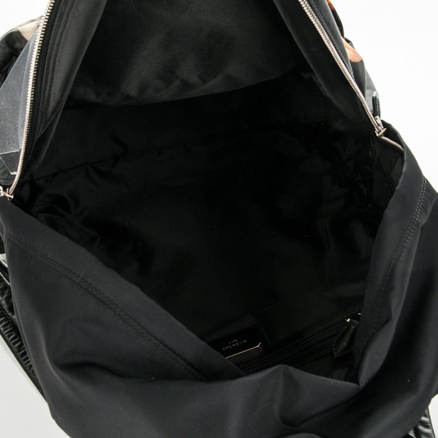 Nylon Bambi Print Backpack Black
