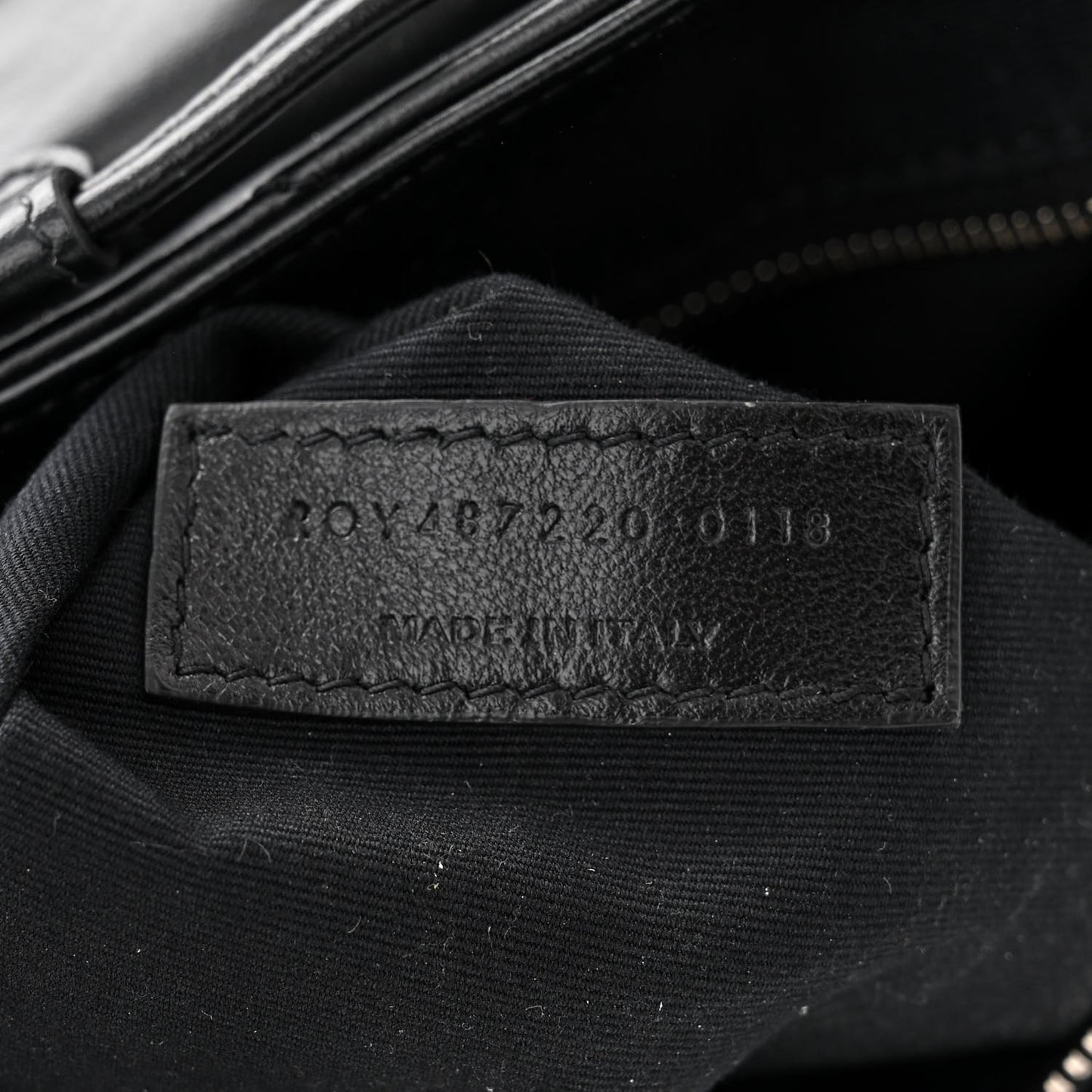 Calfskin Y Quilted Monogram Small Loulou Backpack Black