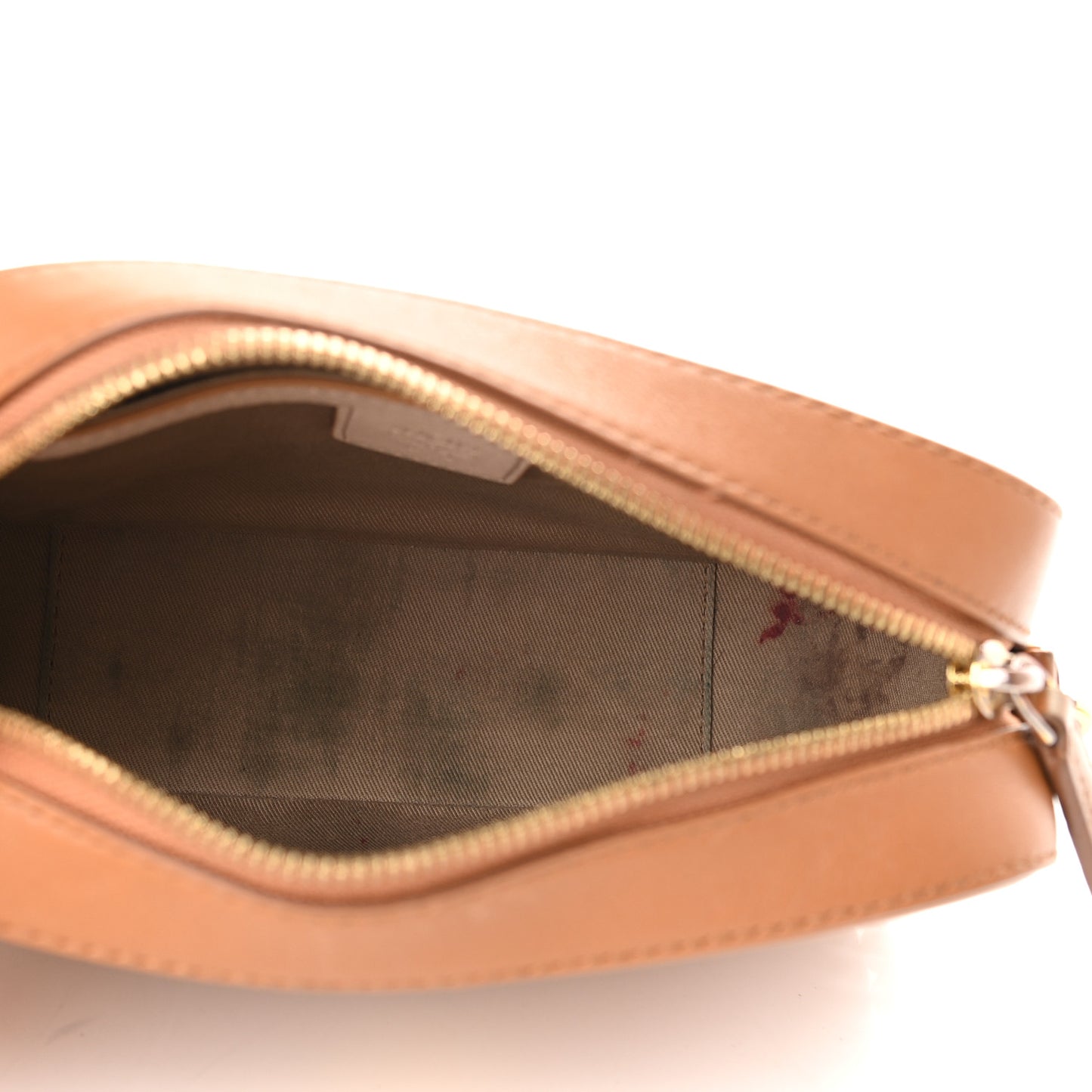 Calfskin Ottomar Monogram Klara Crossbody Bag Cognac