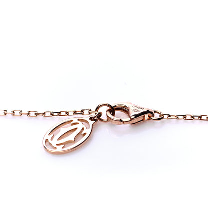 Cartier 18K Pink Gold Pink Sapphire D'Amour Pendant Necklace 5 of 5